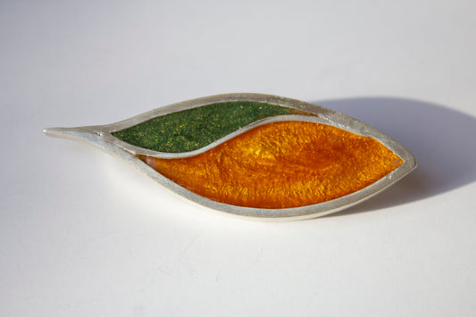 Leaf brooch - convertible