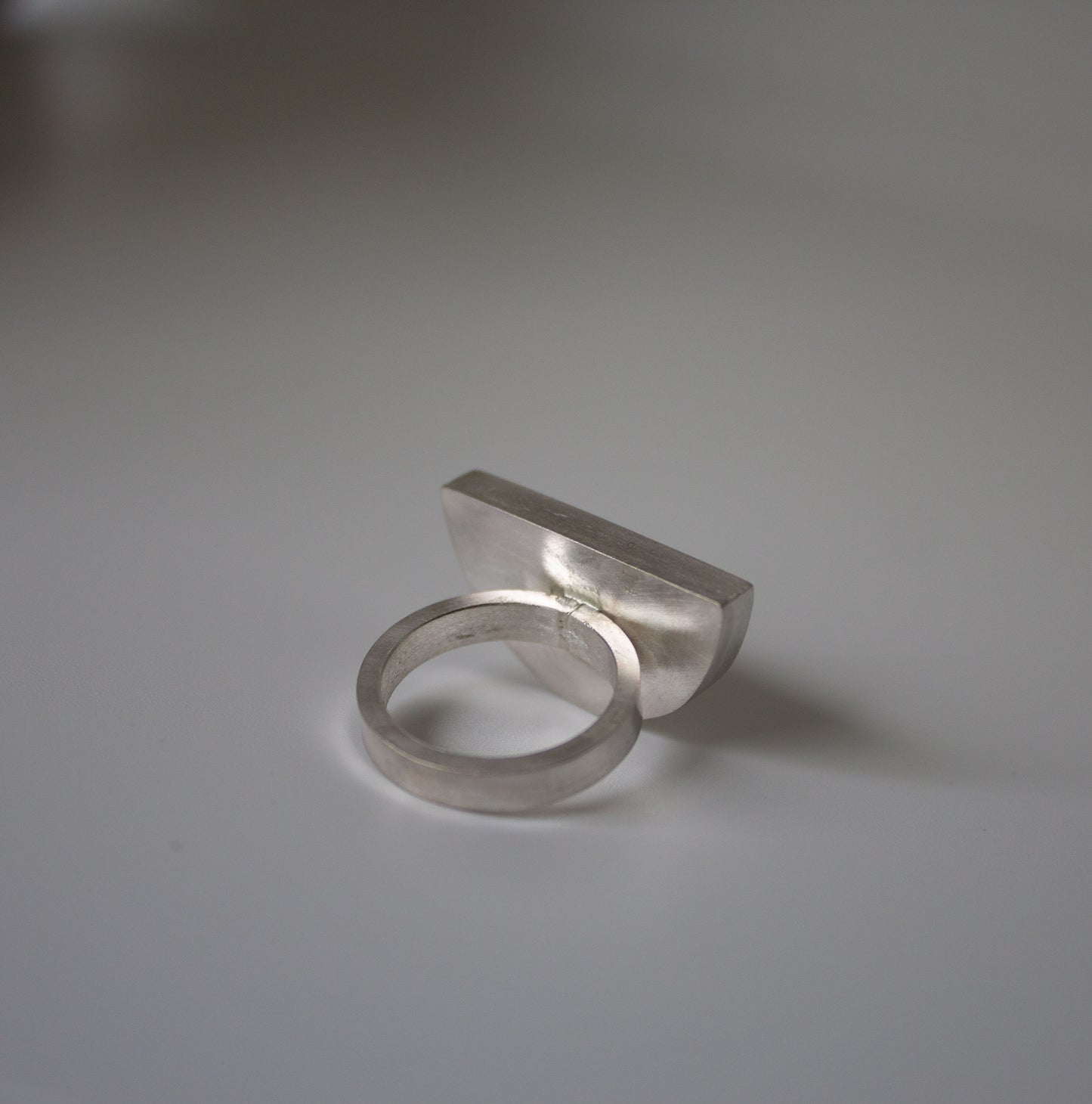 Semi circle ring