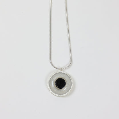 Concentric circle necklace.