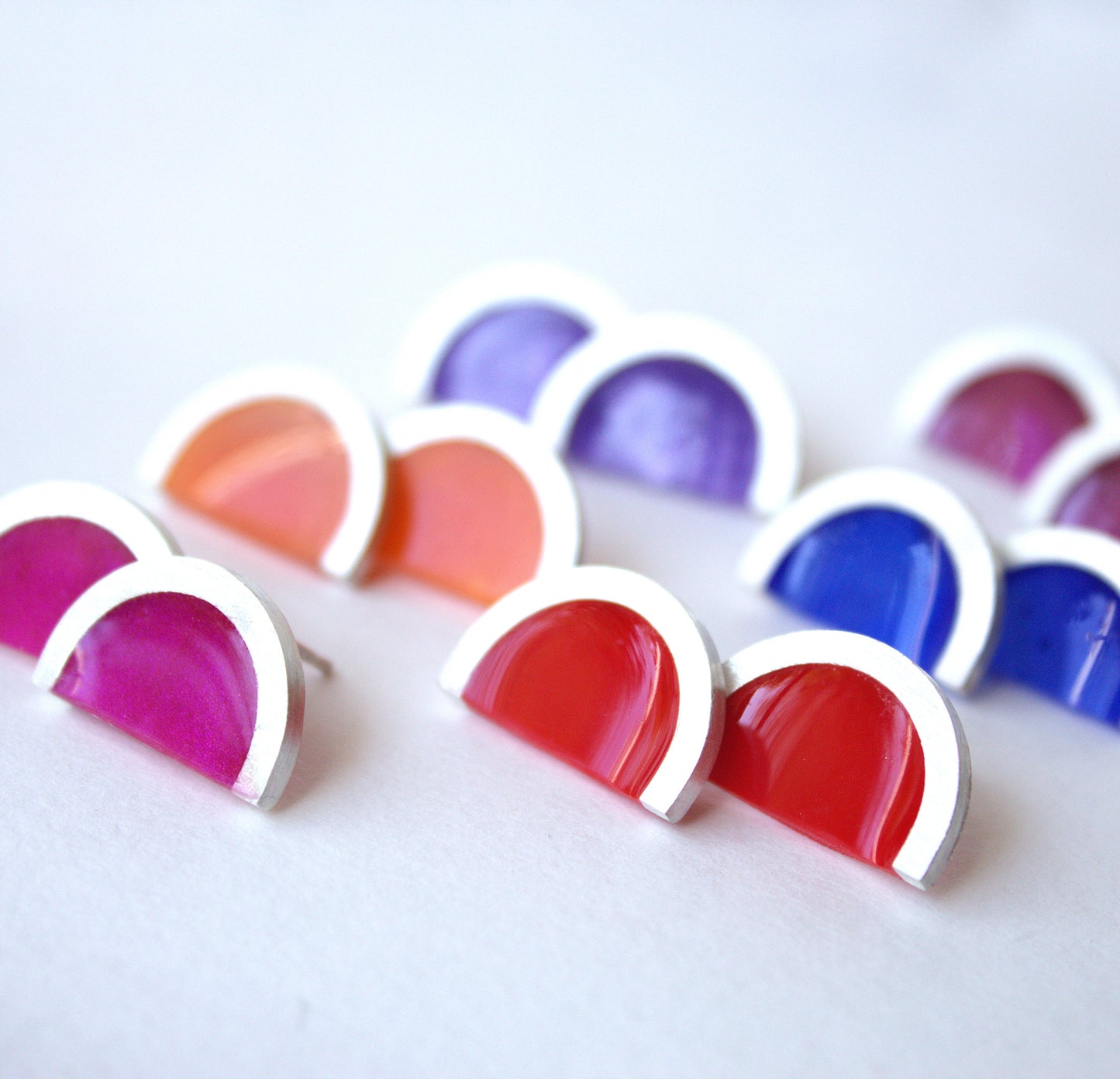 Semi-Circle studs