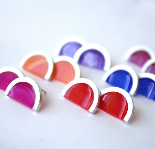 Semi-Circle studs
