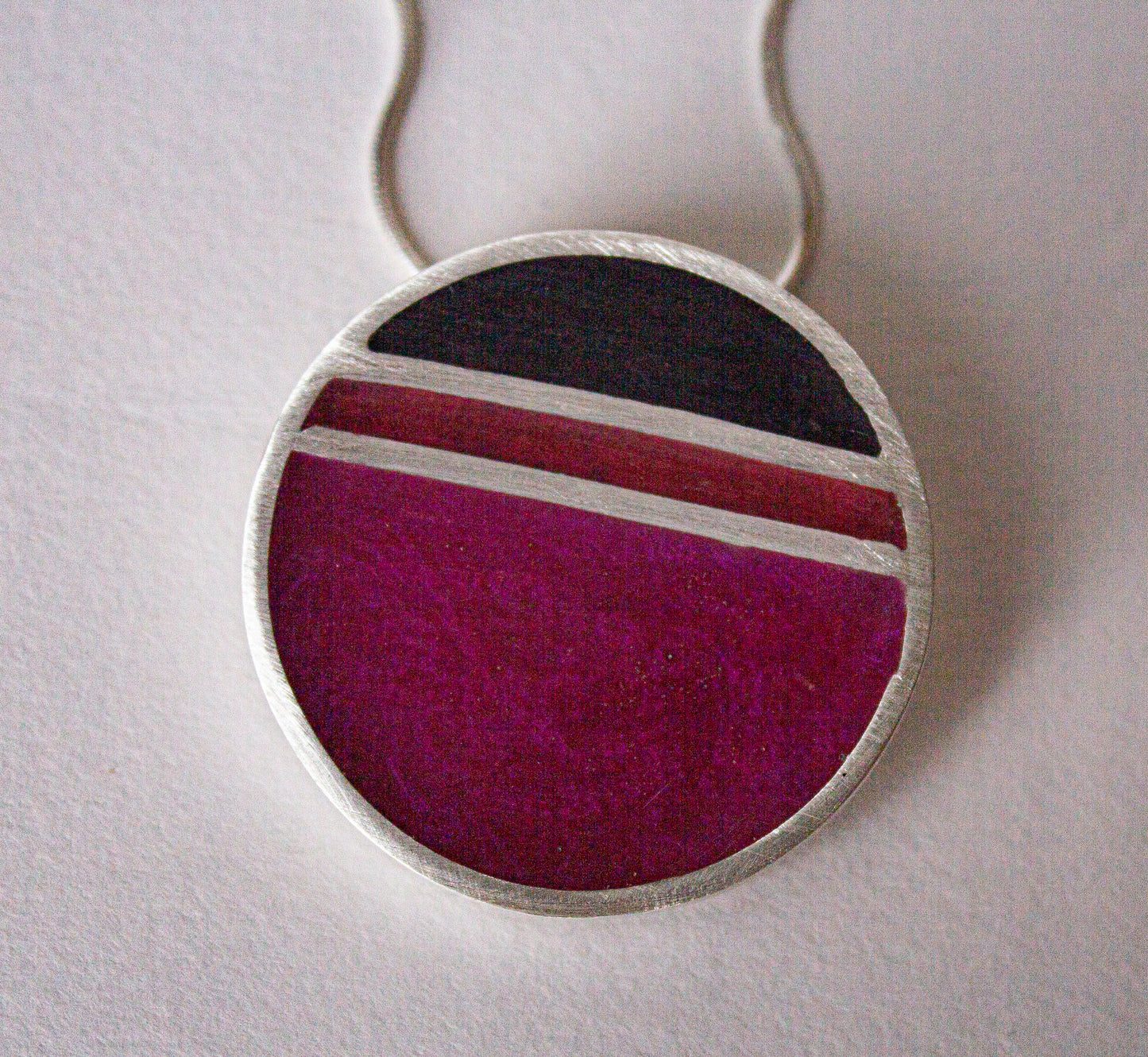 Matisse stripe brooch