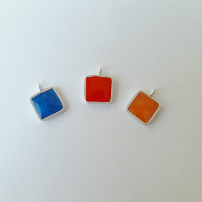 Square necklace