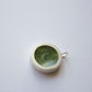 Resin circle necklace