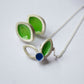 Two Leaf necklace