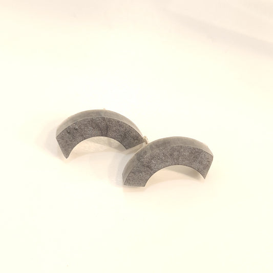 Resin arcs - small - slate grey