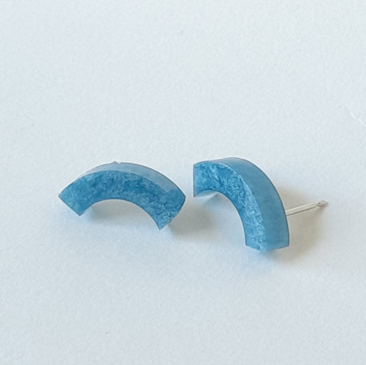 Resin arcs - small - baby blue