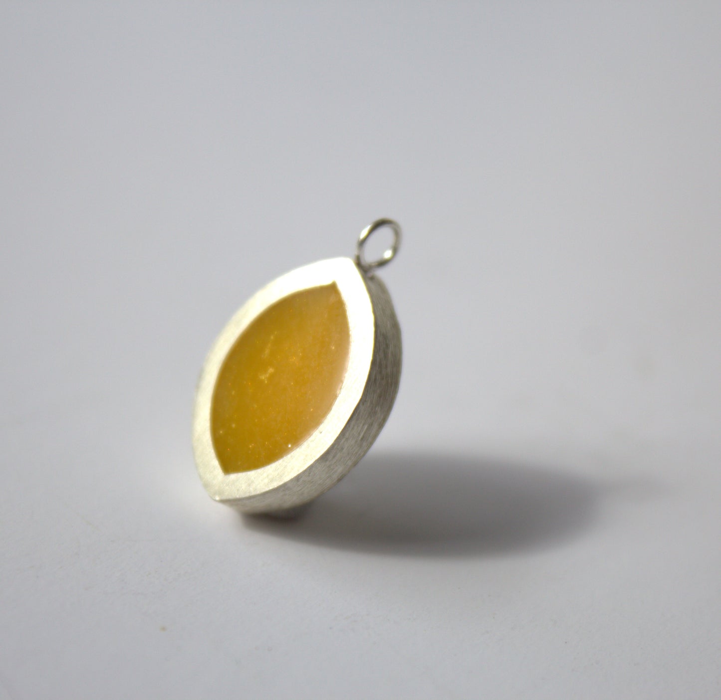 Resin Leaf necklace