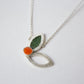 Two Leaf necklace