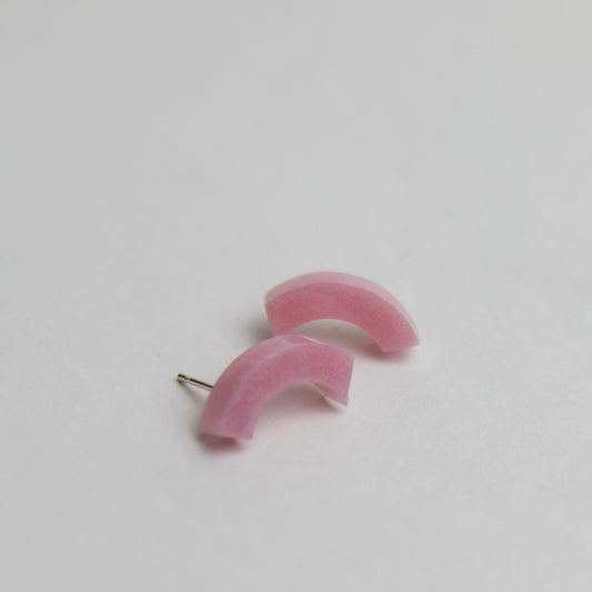 Resin arcs - small - baby pink